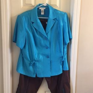 Sag Harbor Capri pantsuit